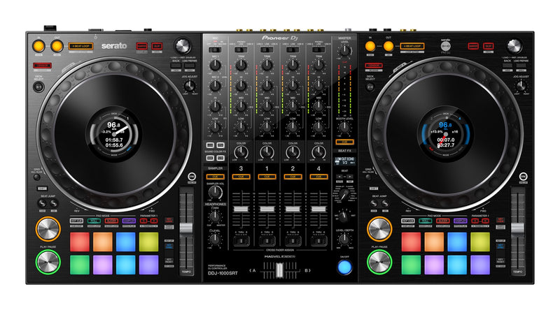 Pioneer DDJ-1000SRT four-channel Serato DJ Pro controller