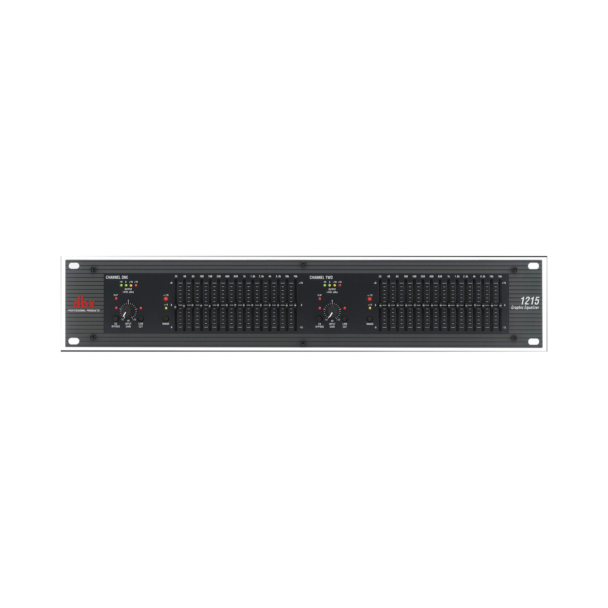 dbx 1215 Dual 15-Band Graphic Equaliser with Limiter