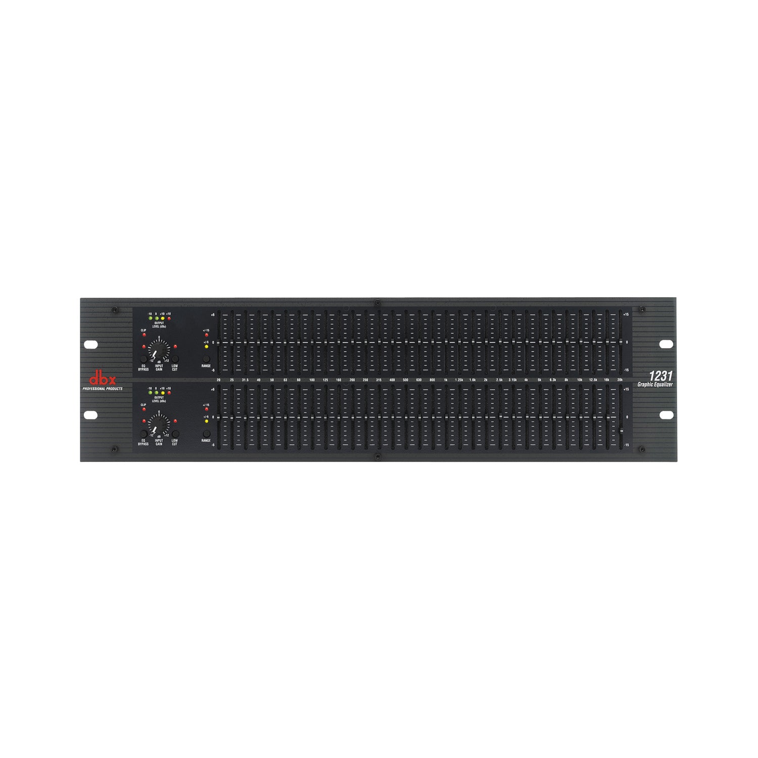 dbx 1231 Dual Channel 31-Band Graphic Equaliser