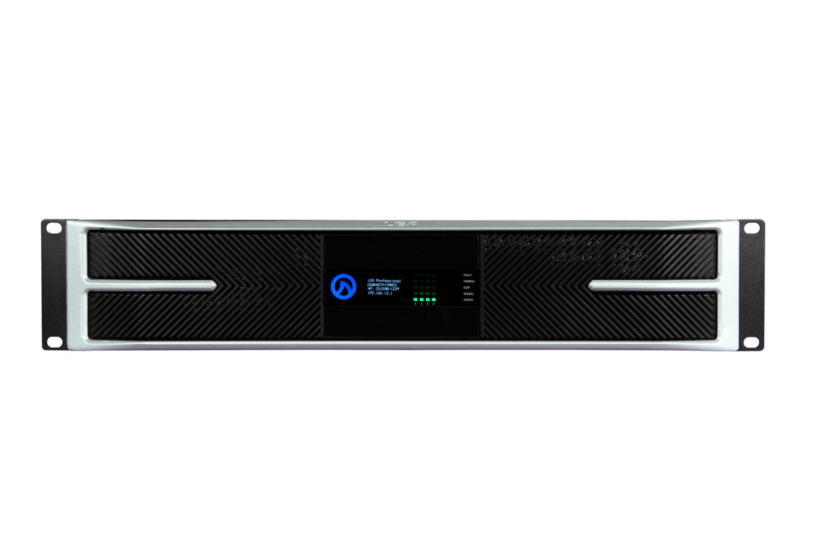 LEA Power Amp 4 x 1500 Watt DANTE