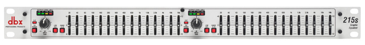 dbx 215S Dual 15-Band Graphic Equaliser