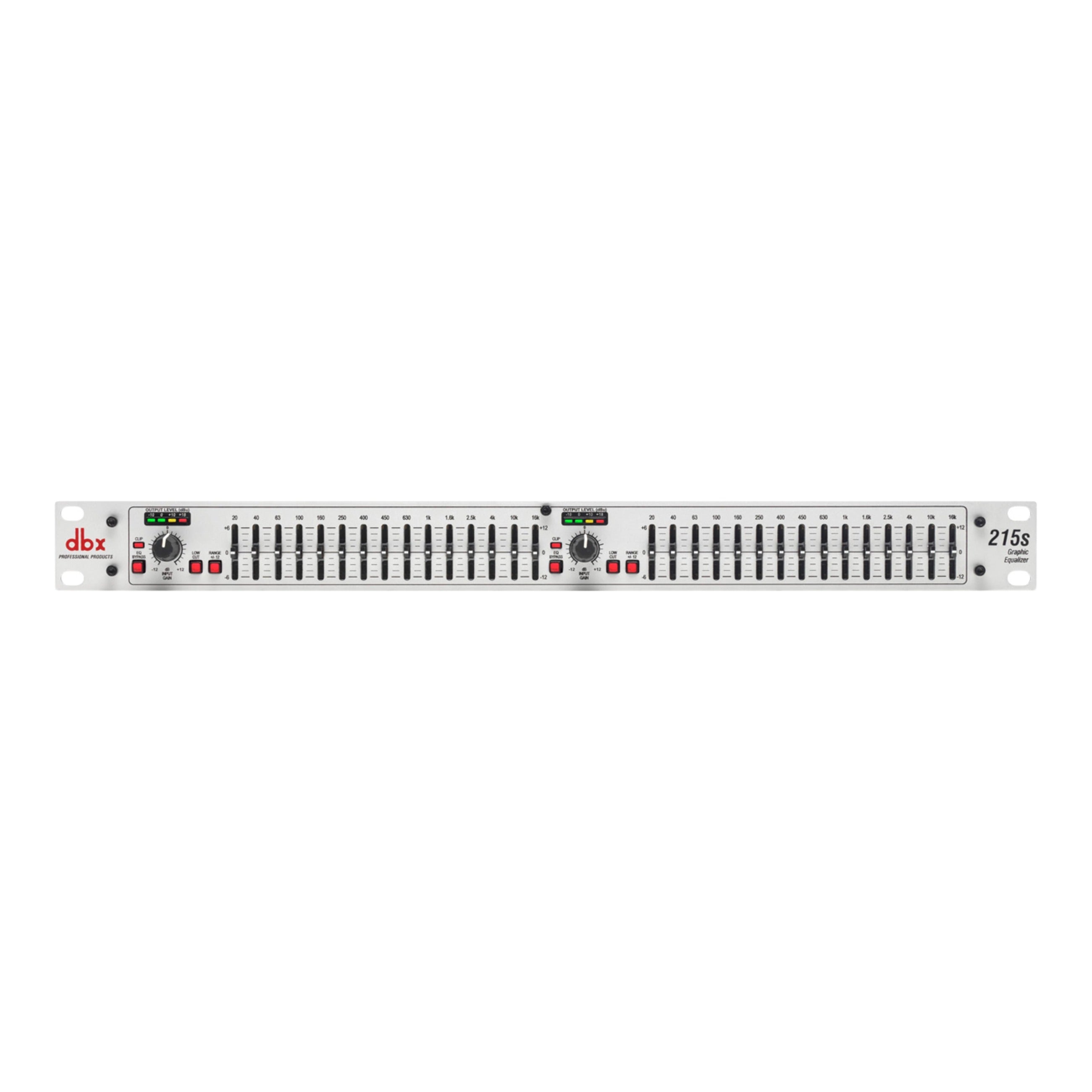 dbx 215S Dual 15-Band Graphic Equaliser