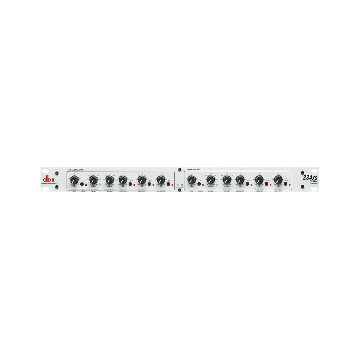 dbx 234XS 2/3/4-Way Stereo/Mono Crossover with 24dB/Octave Filters