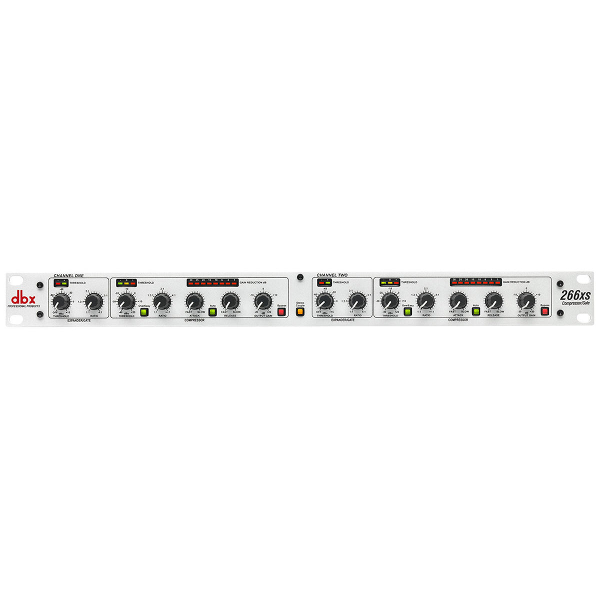 dbx 266XS Dual Compressor/Expander/Gate with XLR Connectors