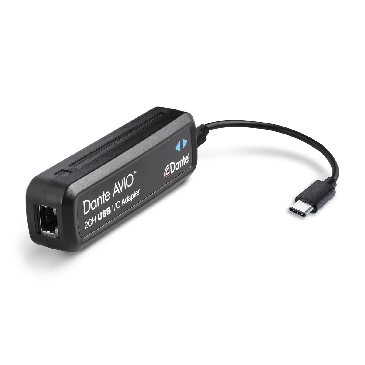 Dante ADP-USBC-AU-2X2 Dante AVIO USB-C 2x2 Audio Network Adapter