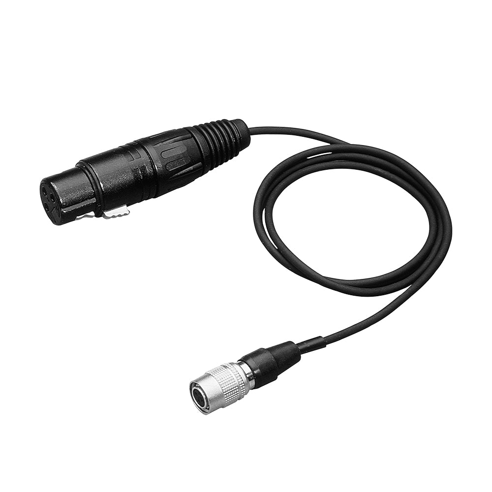 Audio-Technica AT-XLRW XLRF to Hirose Input Cable for Wireless Body-Pack