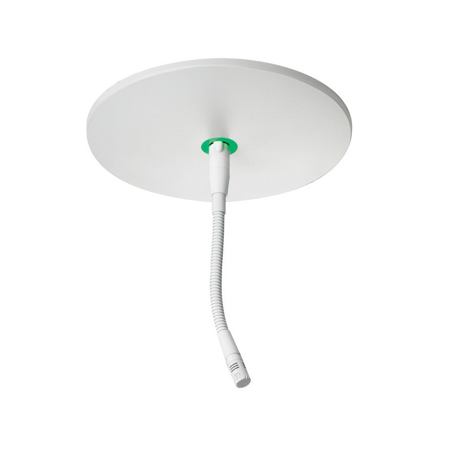 ATND931 Dante Network Hanging Mic Cardioid Condenser WHITE
