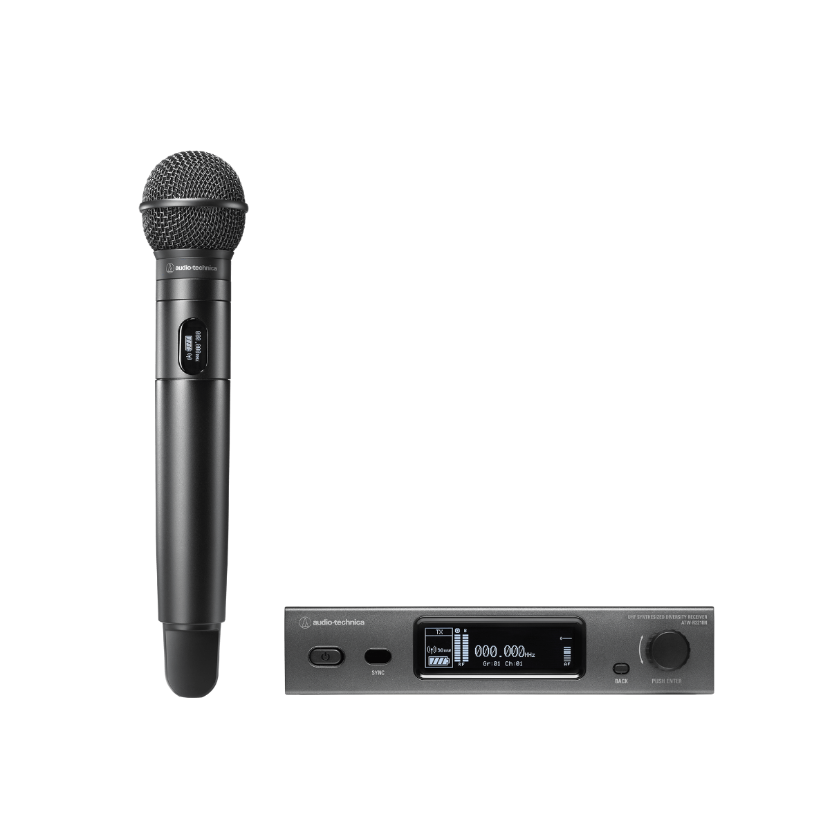 Audio-Technica ATW-3212N-C510 3000 Series Networked UHF Wireless Handheld System