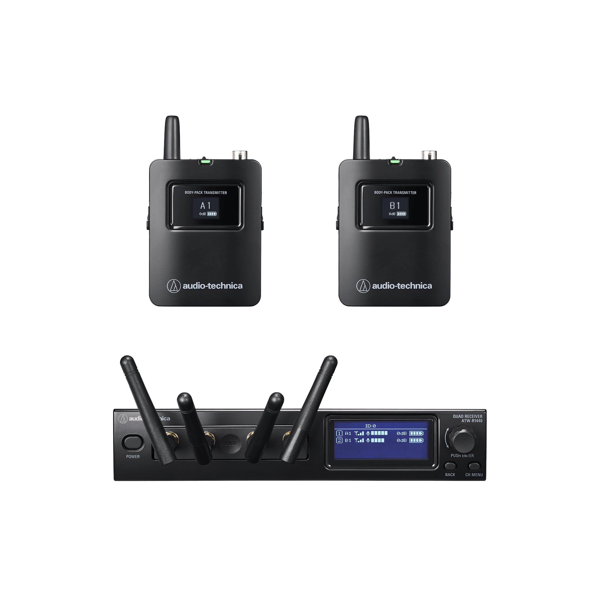System 20 Digital Wireless Mic System DUAL Beltpack 2.4 GHz