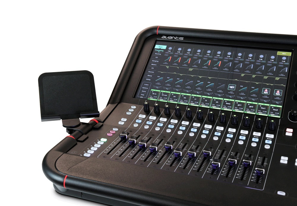 iPad / notebook holder for AVANTIS SOLO mixers