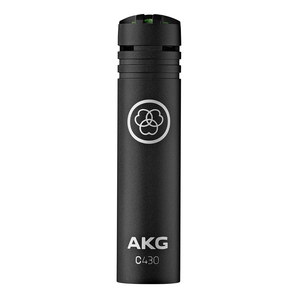 AKG C430 Miniature Overhead Condenser Microphone for Cymbals & Percussion