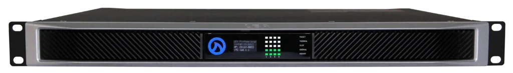LEA Power Amp 4 x 160 Watt DANTE
