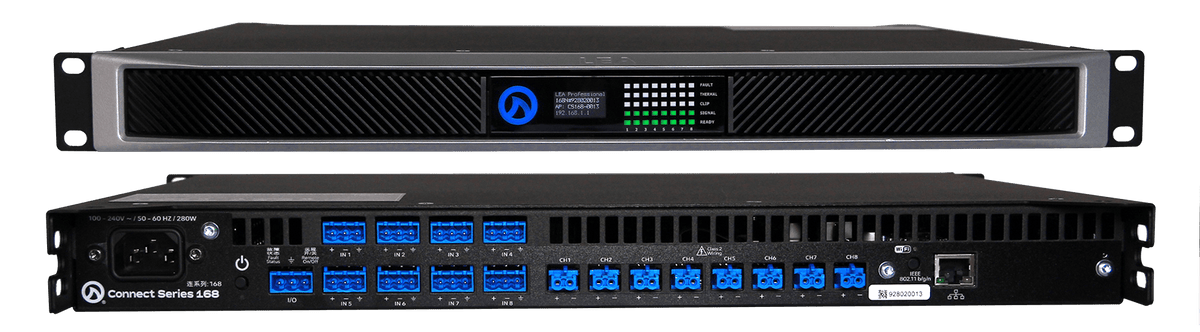 LEA Power Amp 8 x 160 Watt