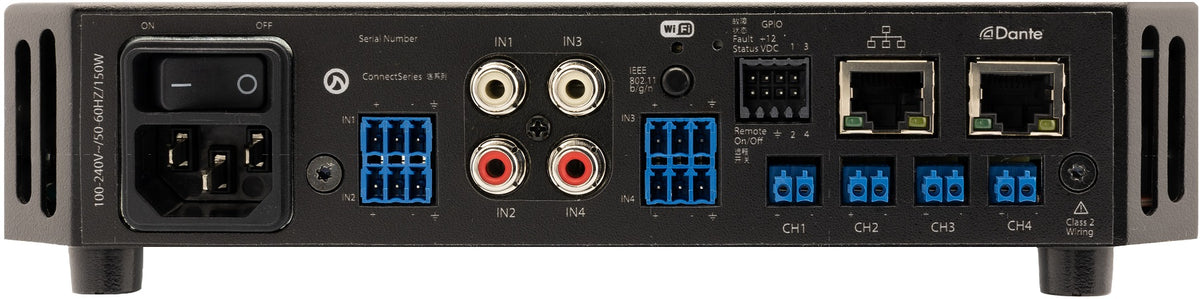 LEA Power Amp 4 Channel x 60 watt @ 4Ohm, 8Ohm, 70V, 100V D