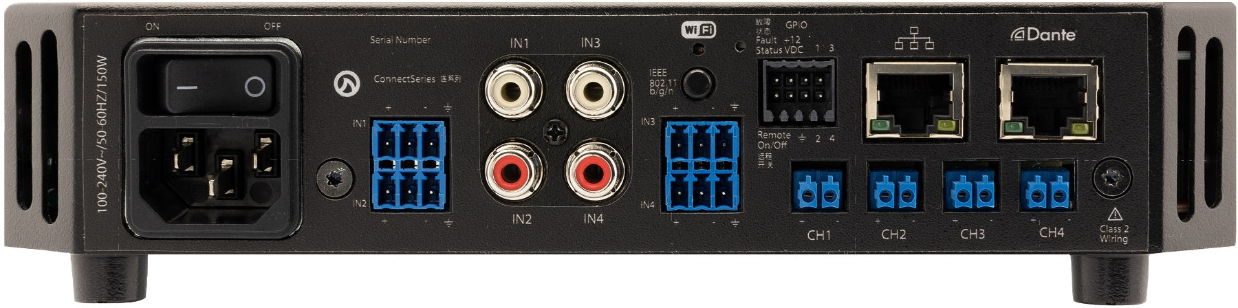 LEA Power Amp 4 Channel x 60 watt @ 4Ohm, 8Ohm, 70V, 100V D
