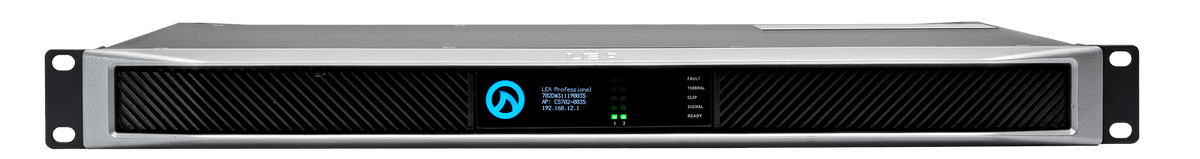 LEA Power Amp 2 x 700 Watt DANTE DSP