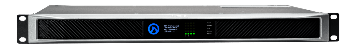 LEA Power Amp 4 x 700 Watt DANTE DSP