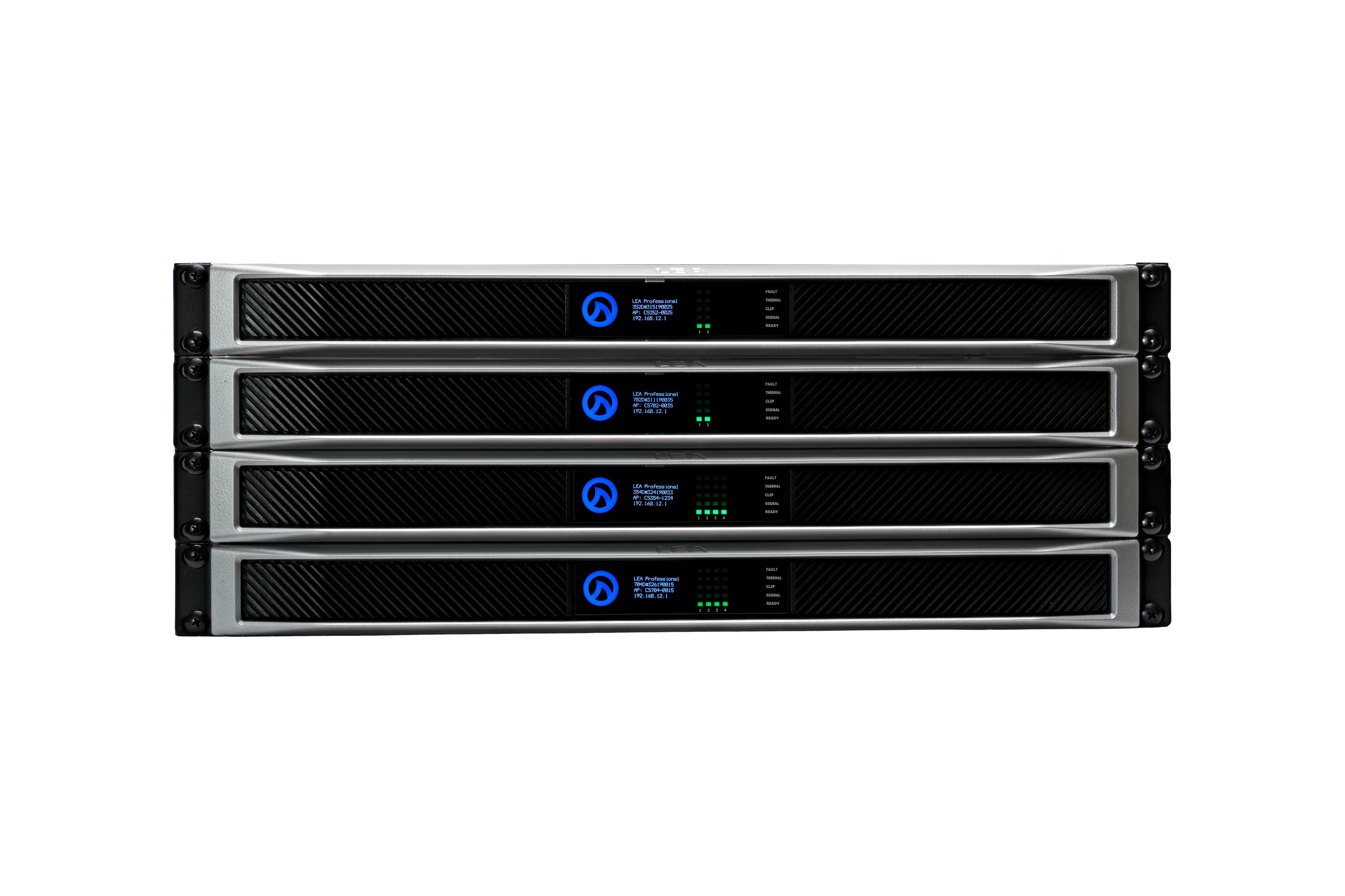 LEA Power Amp 4 x 80 Watt DSP