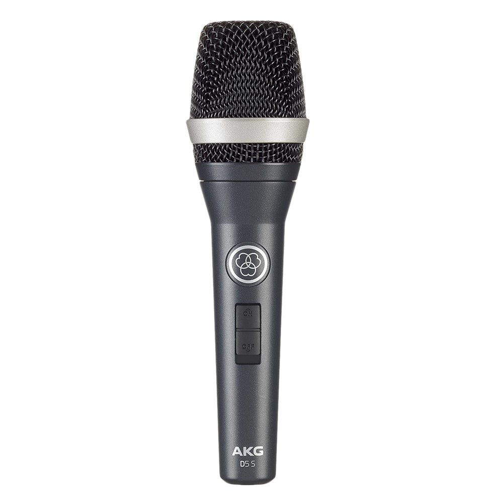 AKG D5S Supercardioid Dynamic Vocal Microphone with On/Off Switch