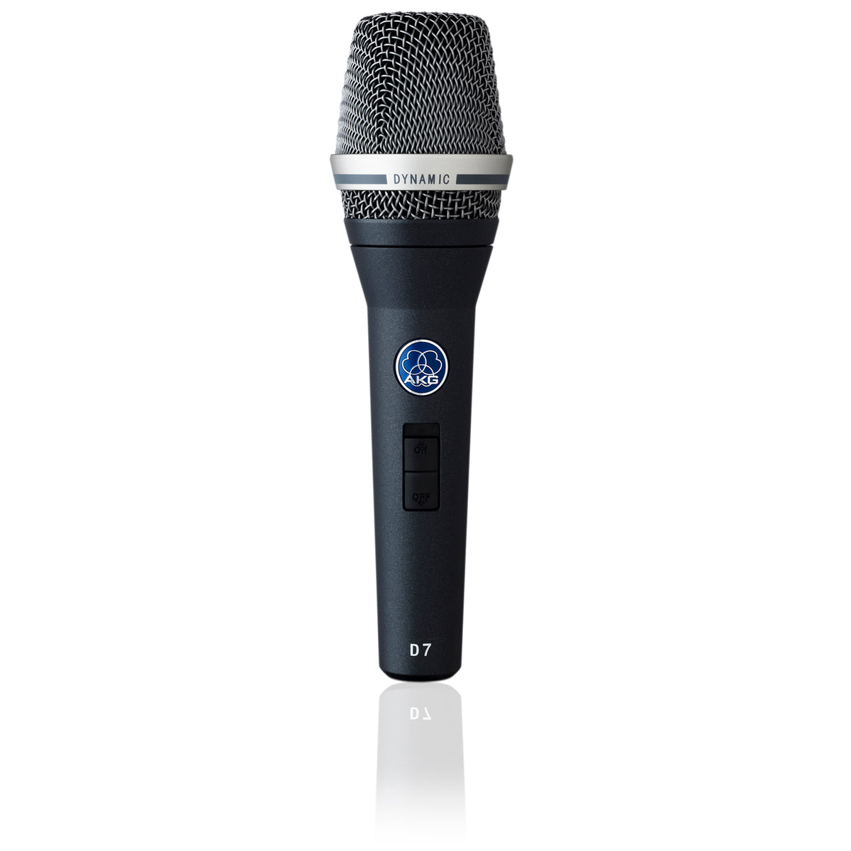 AKG D7S Reference Dynamic Vocal Microphone with On/Off Switch