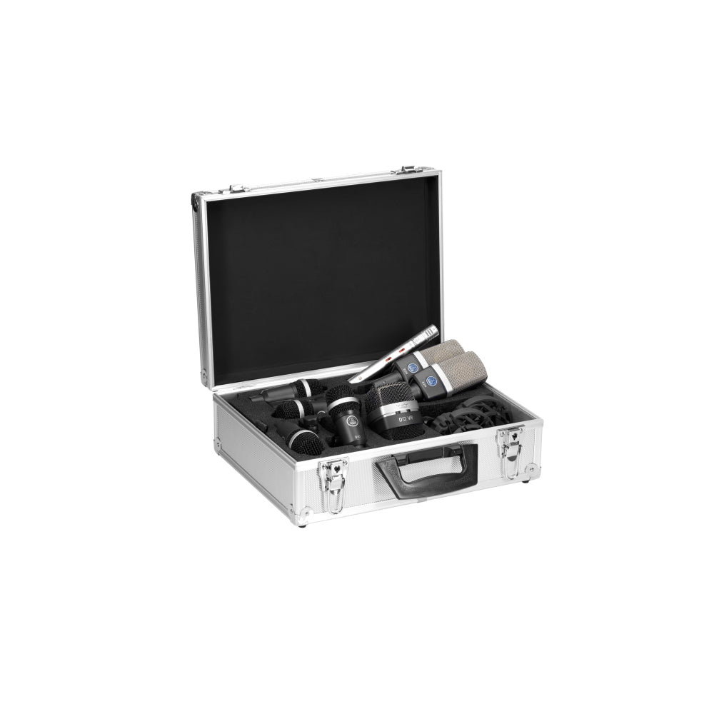 AKG DRUMSETPREMIUM 8-Piece Reference Drum Microphone Set