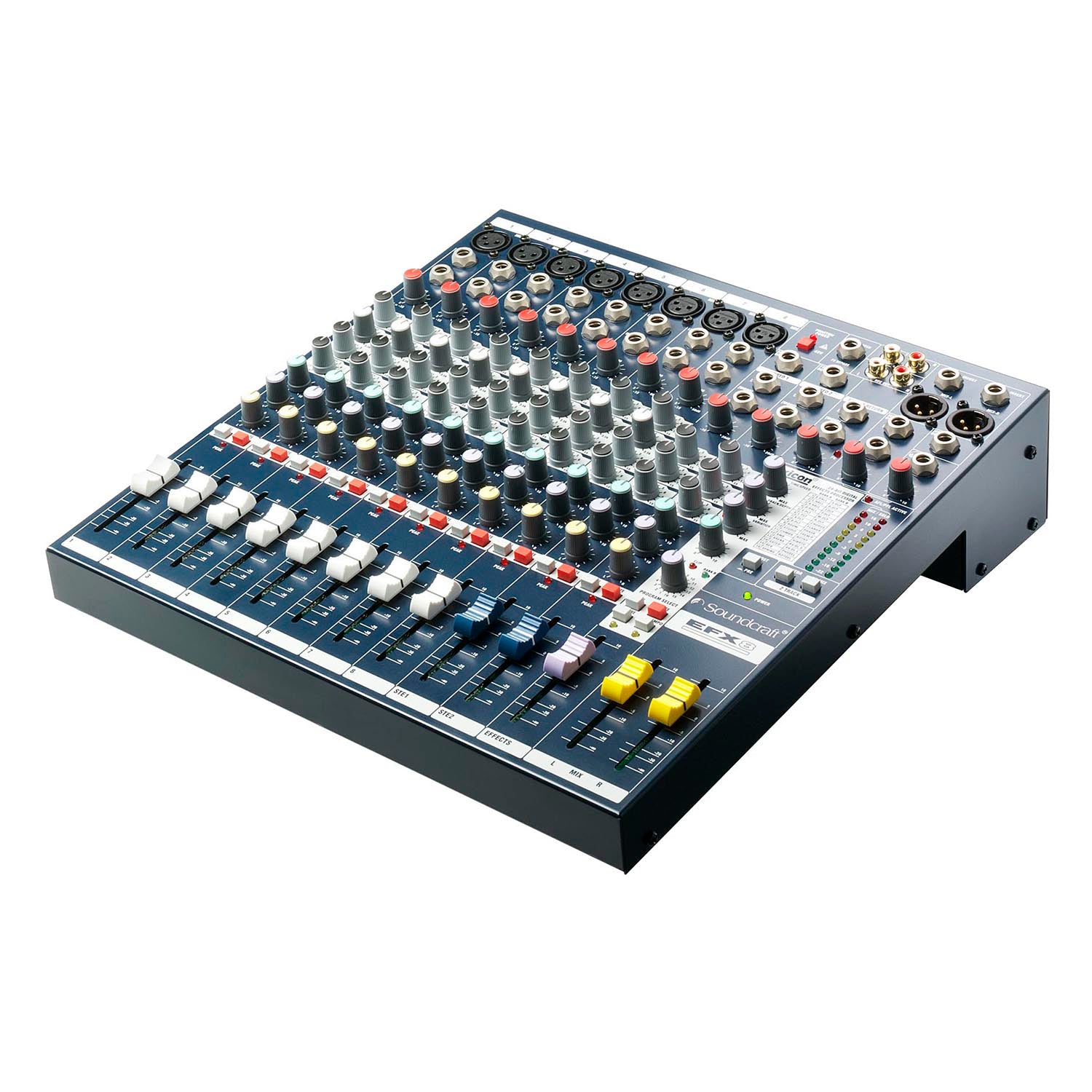 Soundcraft EFX8 8 Mono 2 Stereo Channel Analogue Mixer with Lexicon Effects
