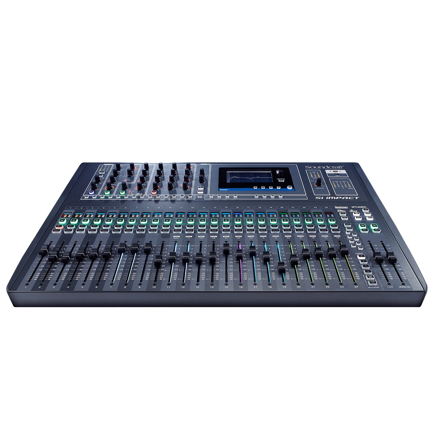 Soundcraft SIIMPACT 40-Channel Digital Mixer with 32x32 USB Recording