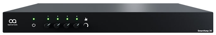 Optimal Audio 4 x 250W amplifier with integral DSP