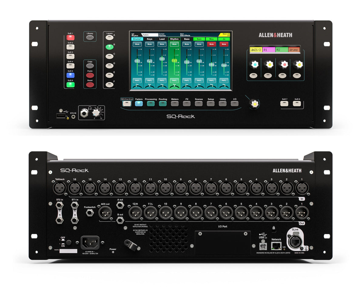 A&H 48 channel, 96kHz rackmount digital mixer for live sound