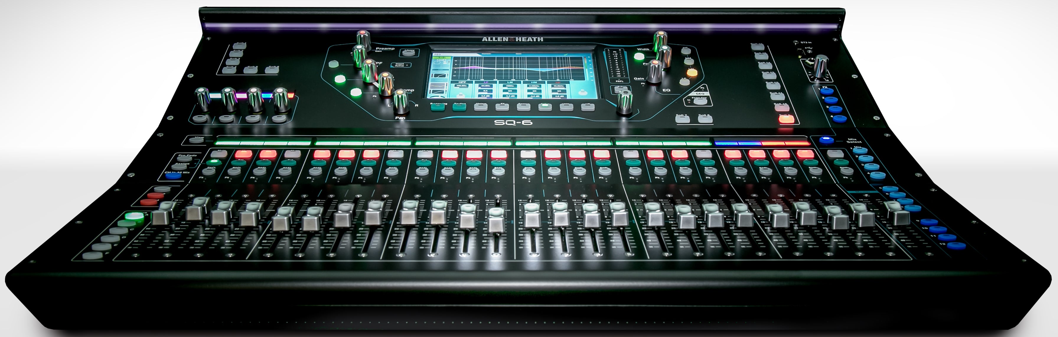 SQ6 48 Channel Digital Mixer, 96kHz, 27 In 17 Out, 8FX