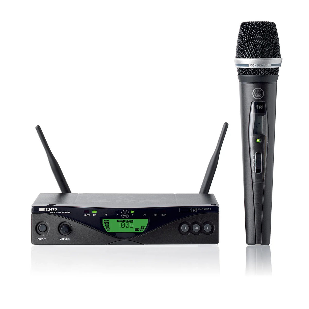 AKG WMS470-C5 Wireless Handheld Condenser Microphone System Band 1