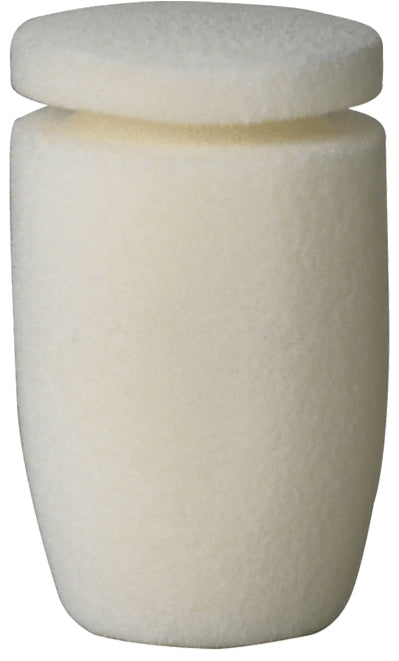 AT8153W Hanging Mic Two Stage Foam Windscreen WHITE