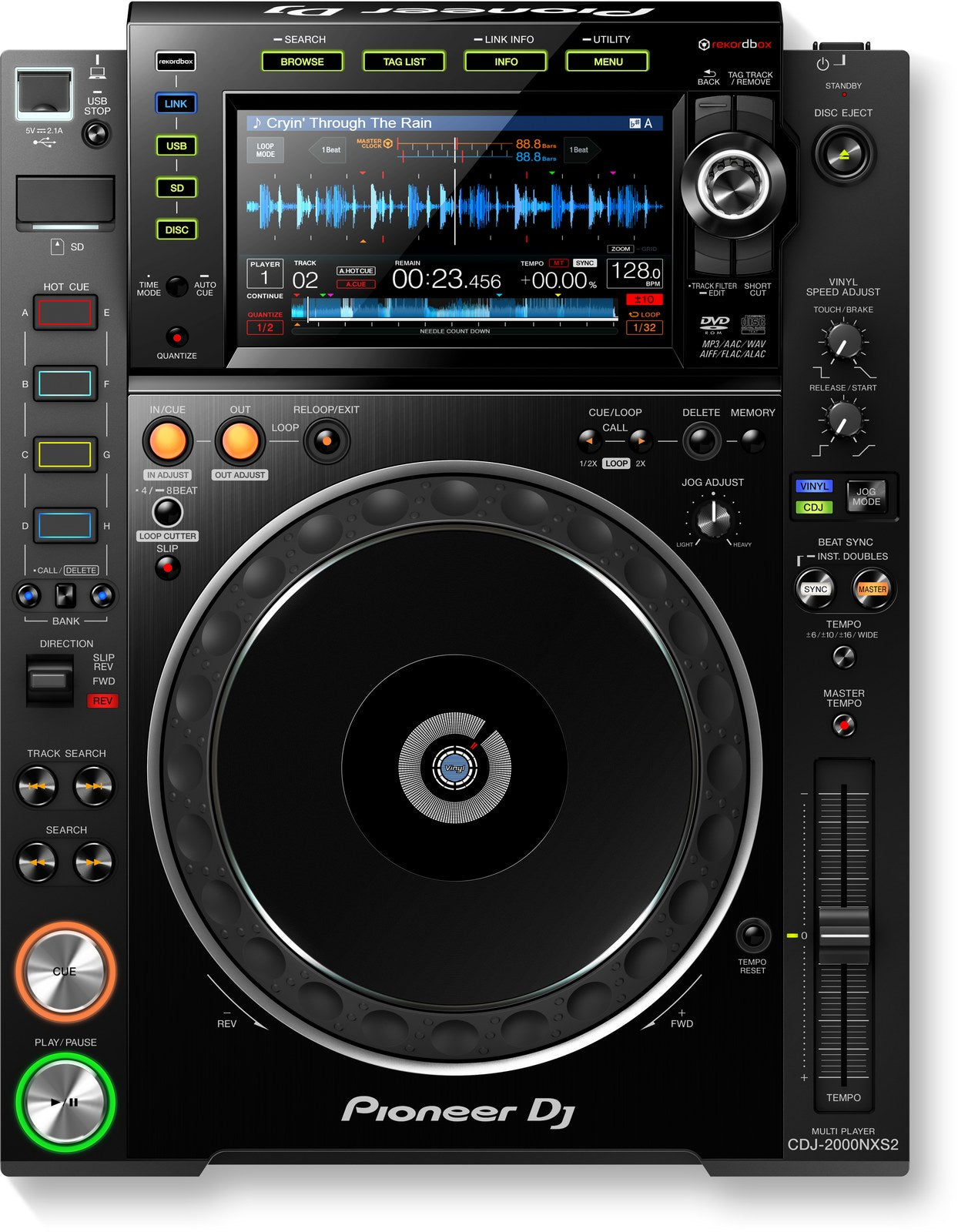 Pioneer CDJ-2000NXS2 professional DJ multi player