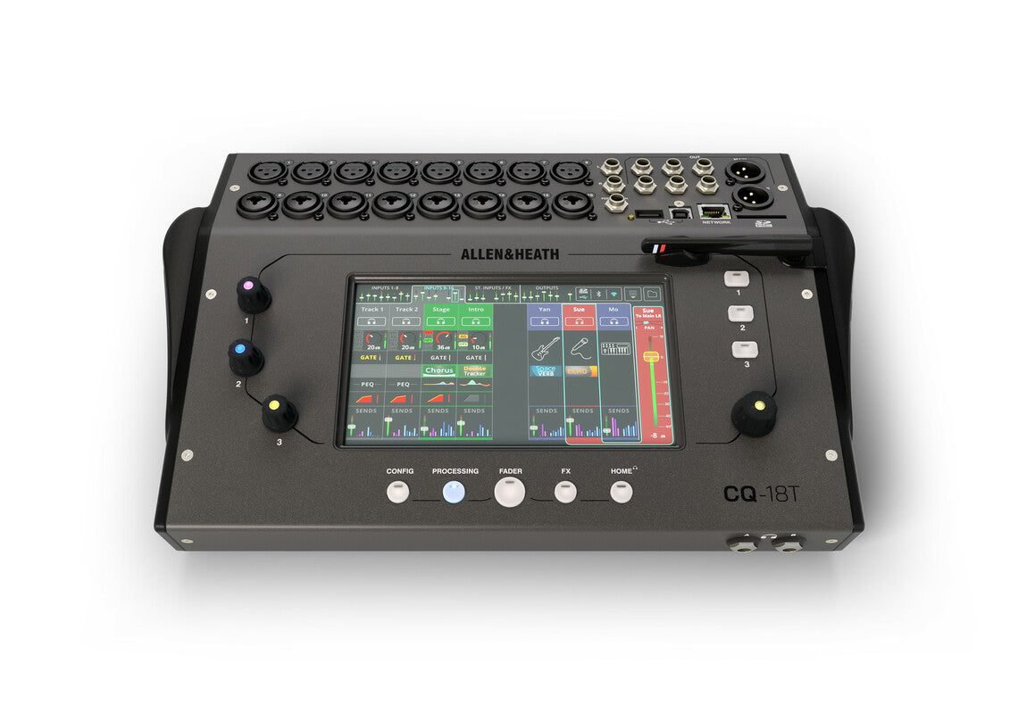 A&H CQ18T 18Ch digital mixer Wi-Fi Bluetooth 16 mic/line