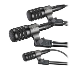 Audio-technica  Mic Kit  Drum Mics x 3 + 3 x Clamps - Image 1
